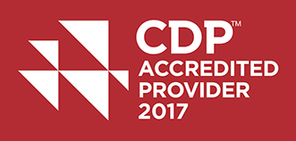 CDP accredited provider 2017 logo